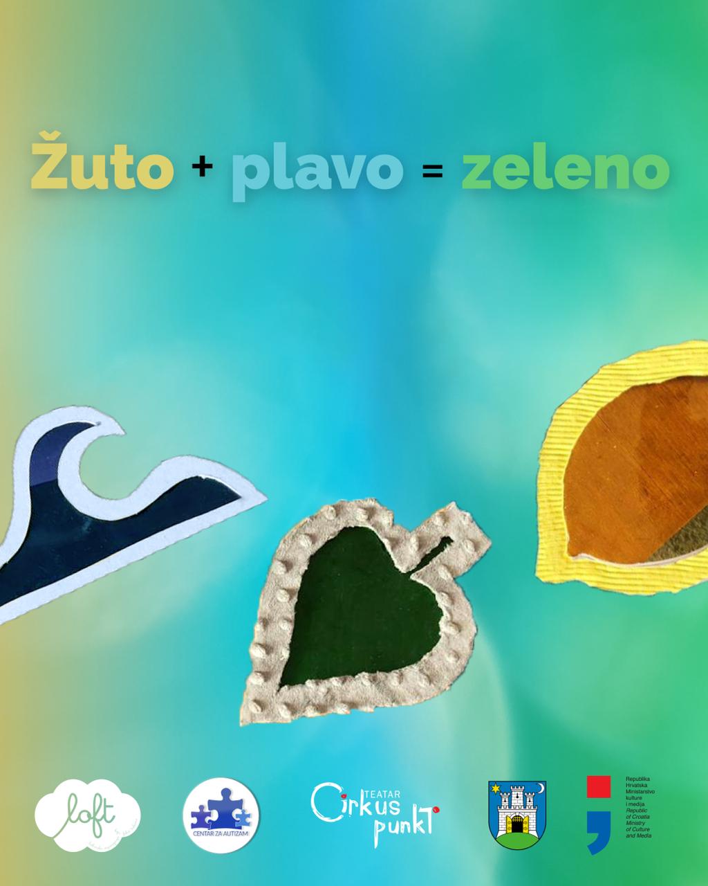 ŽUTO + PLAVO = ZELENO